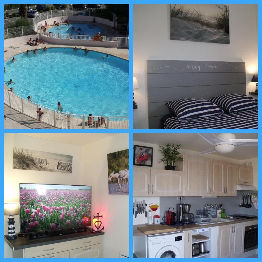 Appartement T2, 7 Jours Minimum, Climatise, 3 Etoiles, 40M2 ,Parking Prive, Mer 300M, Wifi, Piscines, Tres Propre, Ascenseurs, En Etage Le Grau-du-Roi Eksteriør billede